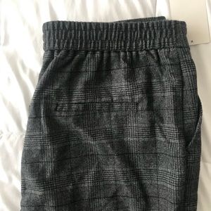 Zara Pants - Zara Plaid Pant - Grey Zara Pants - Zara Plaid Pant - Grey